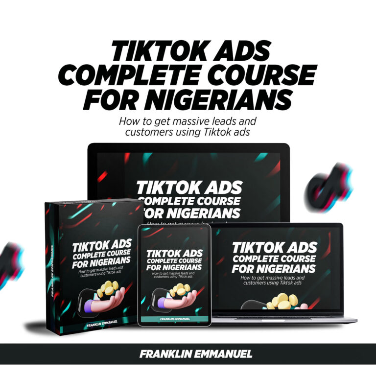 Tiktok Ads Complete Course For Nigerians
